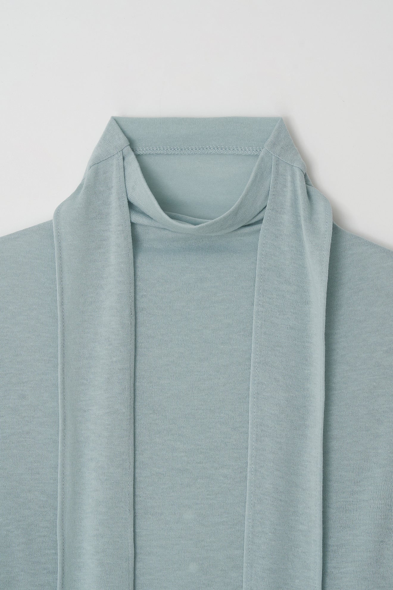 Turtleneck Jersey String Turt T-s Sky-Blue