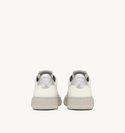 Sneaker Medalist Low El Silver-White