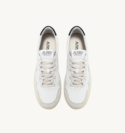 Sneaker Medalist Low Ls White-Black