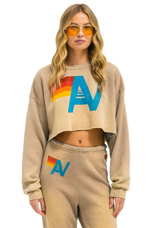 Sweatshirt Swcrxlovtg Faded-Tan