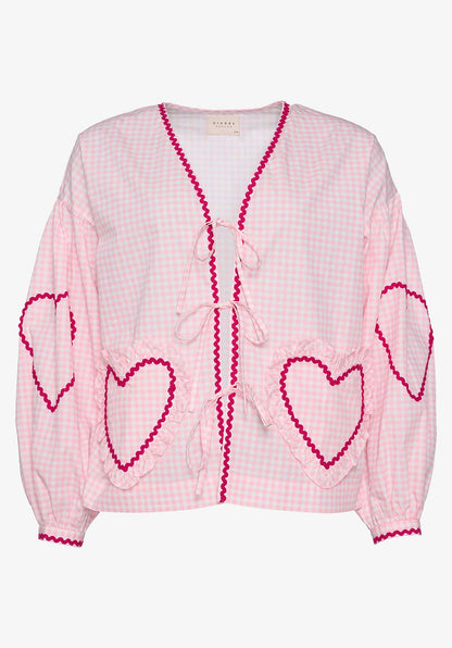 Jacket Astrid Pink-Checks