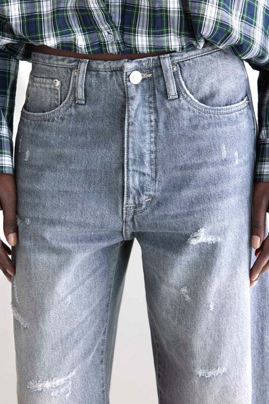 Jeans 55 Pacy D0521 Used-Grey