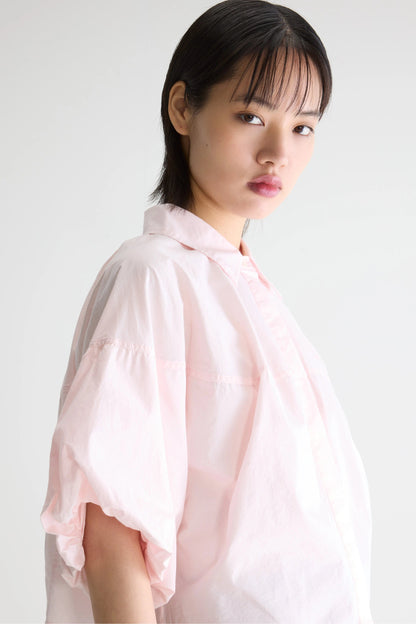 Women's Button-Down Blouse 100% Cotton Poplin - Dusk