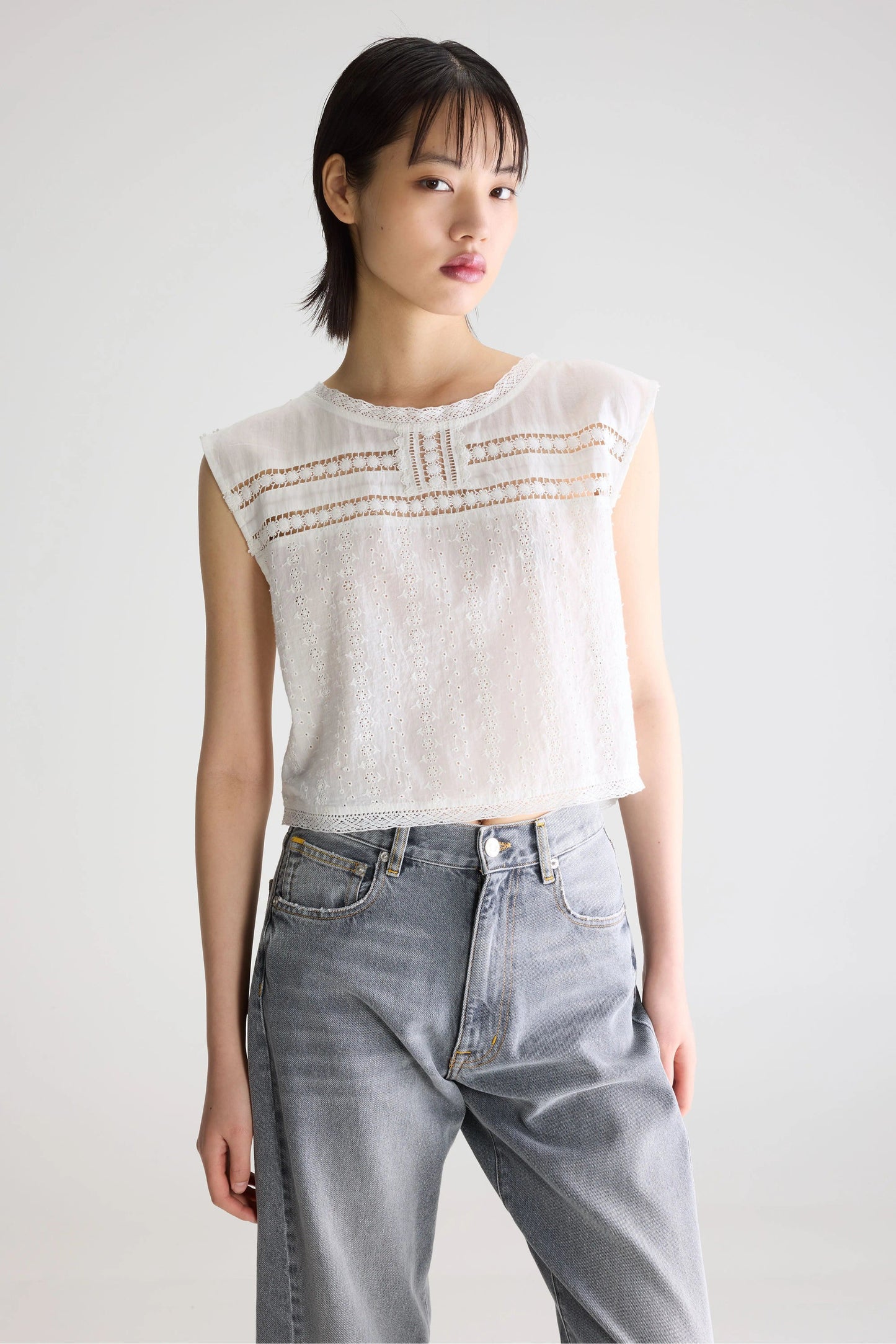 Blouse Donna R0747 White