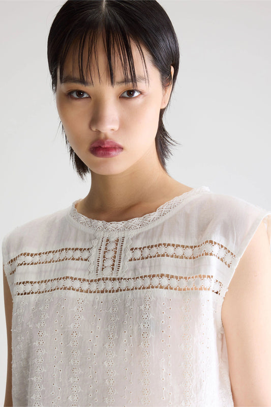 Blouse Donna R0747 White