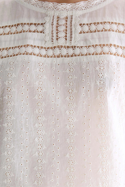 Blouse Donna R0747 White