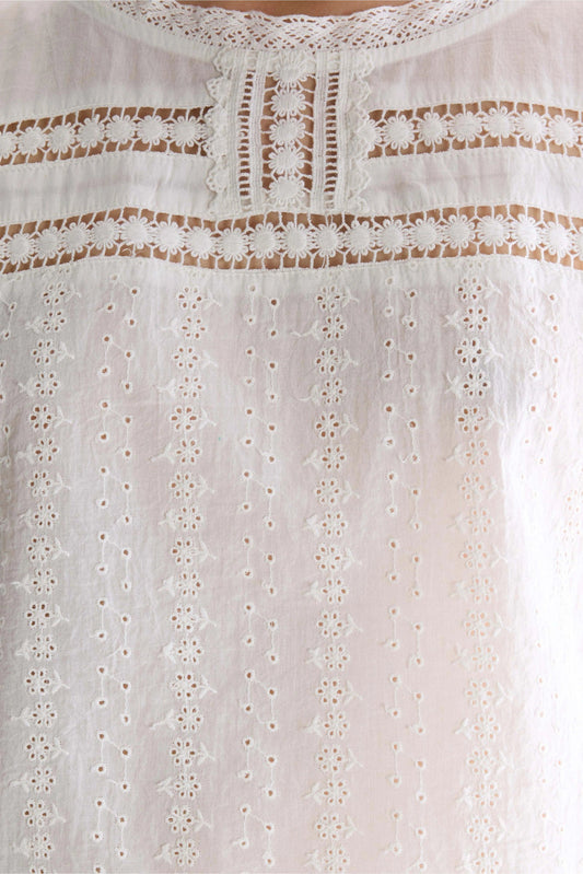 Blouse Donna R0747 White