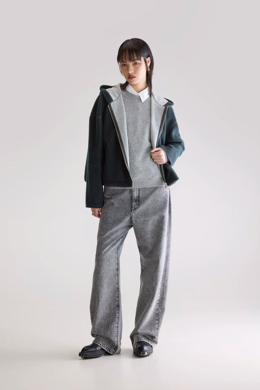 Jacket Fannel T1789 Acier
