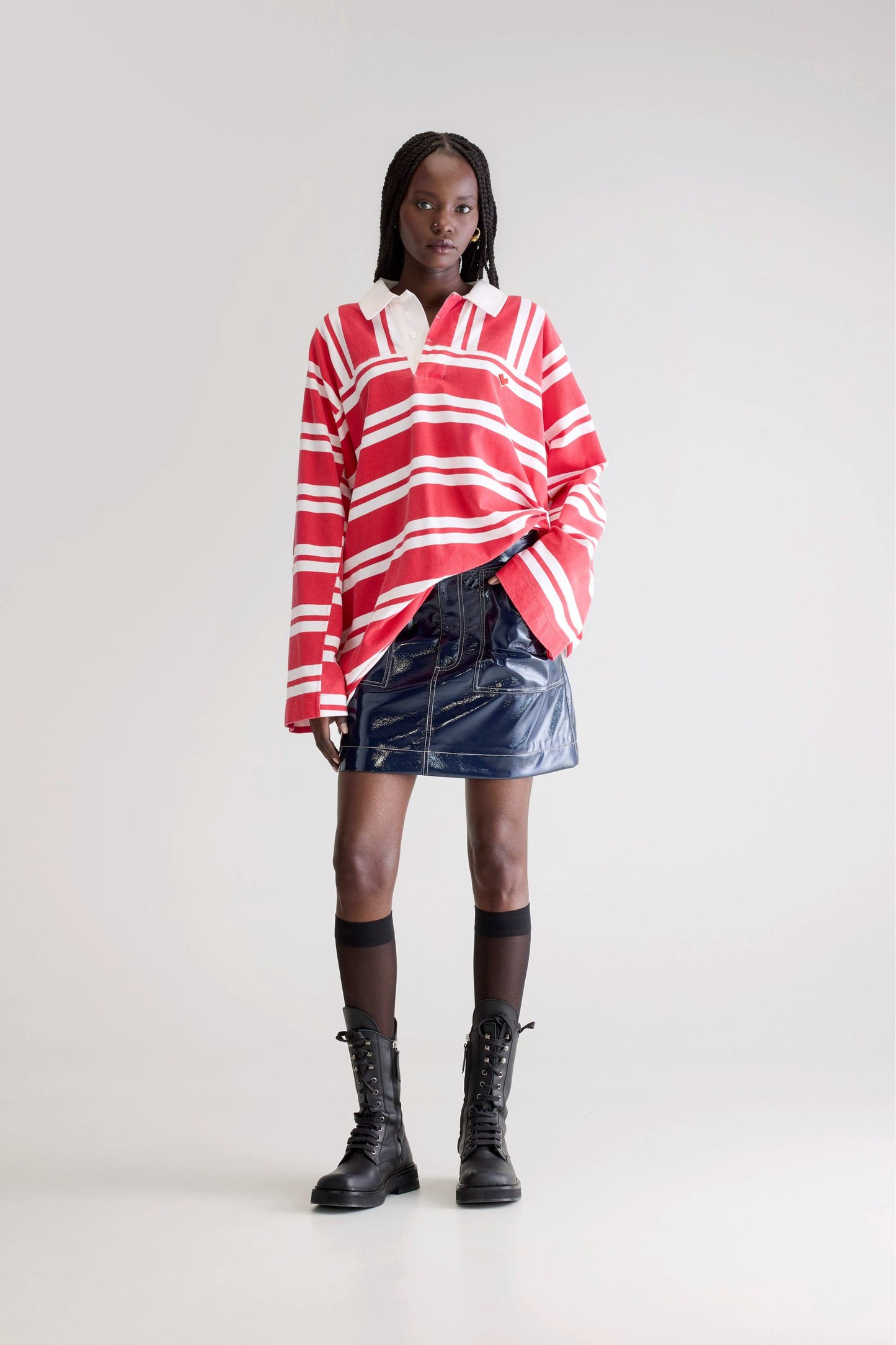 Dress Foogy T1794s Stripe-B