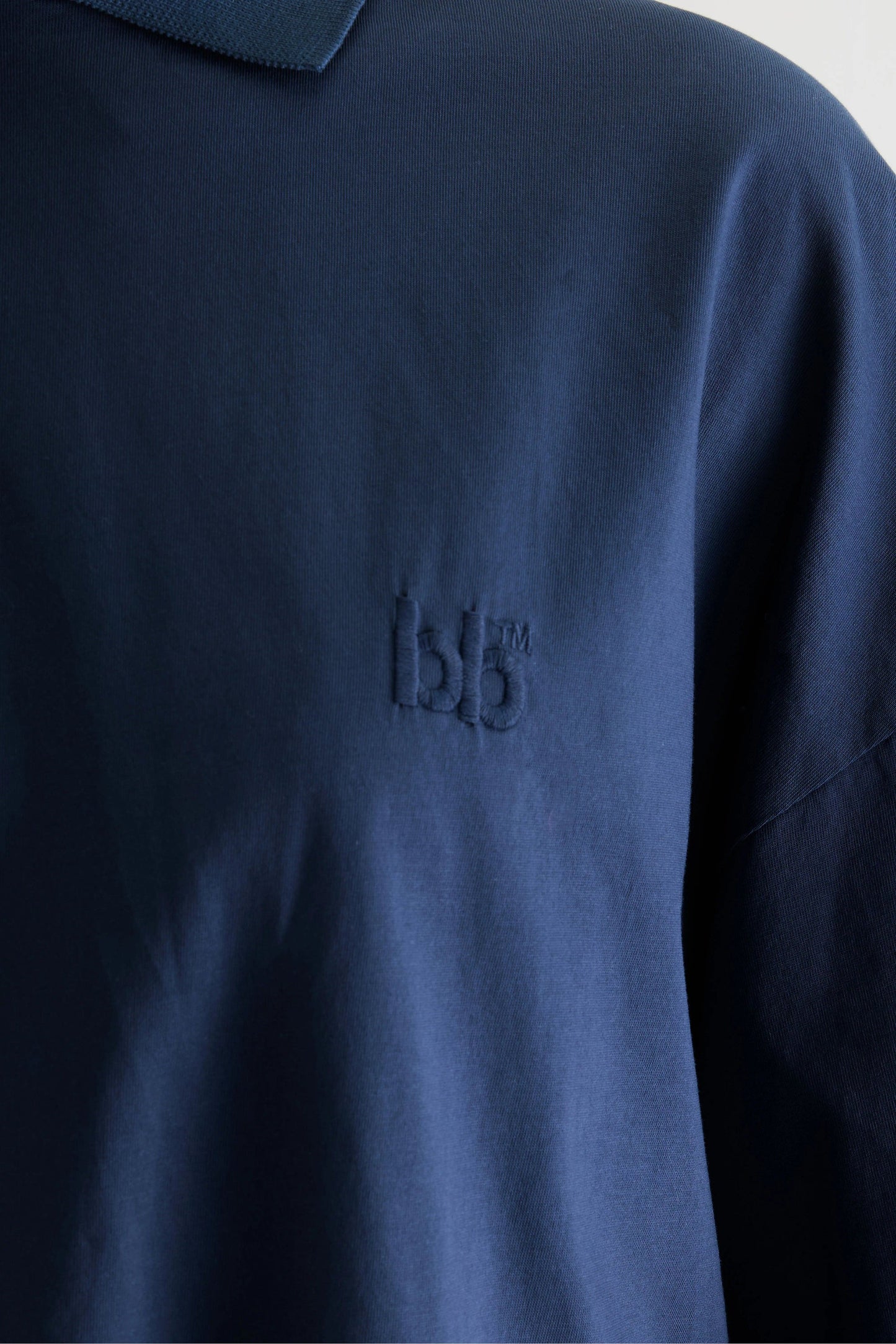 Women's Polo T-Shirt 100 Percent Cotton Jersey - Navy Blue Parker