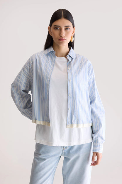 Shirt Glow S0777 Stripe-A