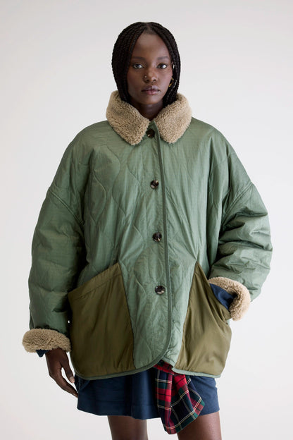 Coat Hampton P1812 Eucalyptus