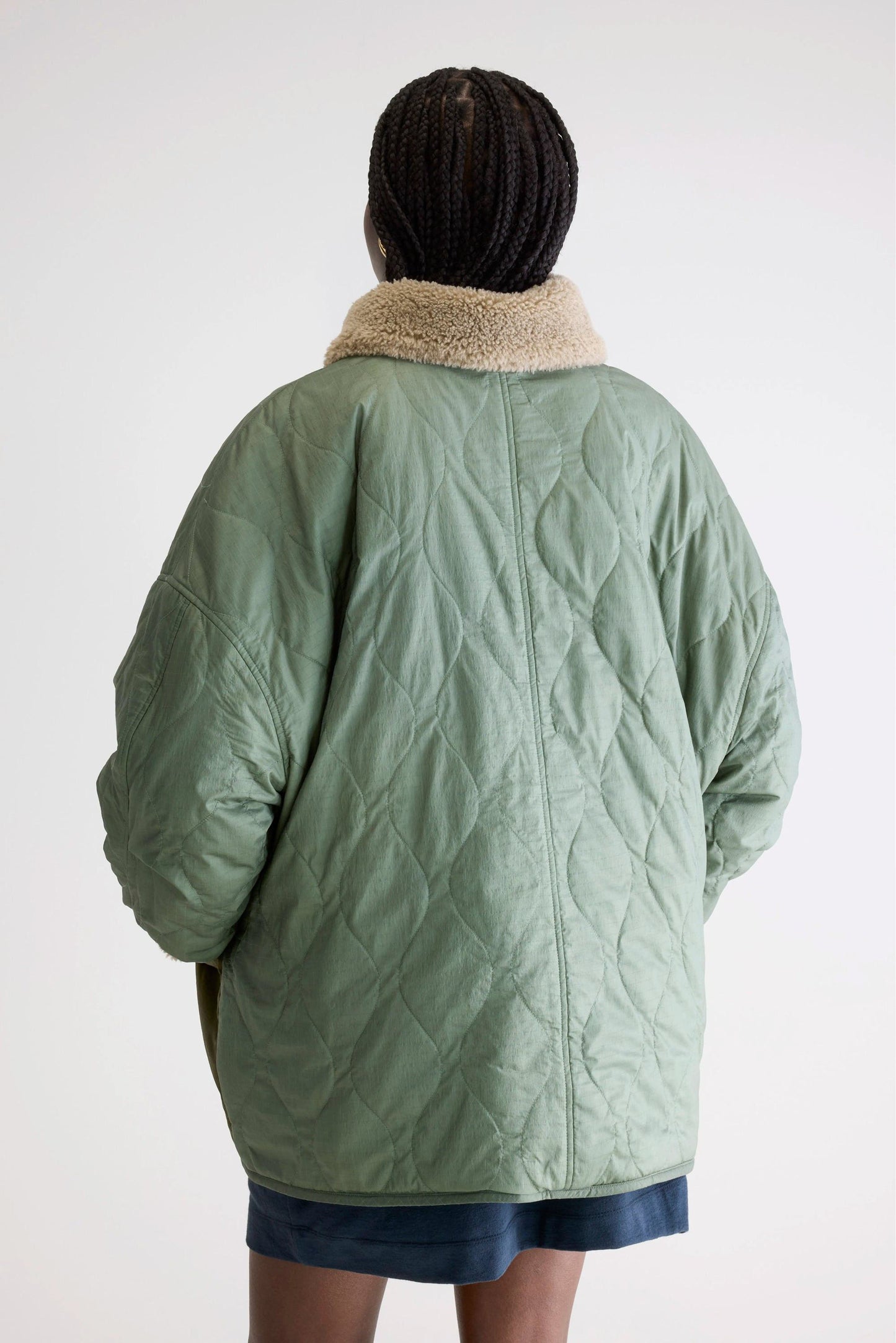 Coat Hampton P1812 Eucalyptus