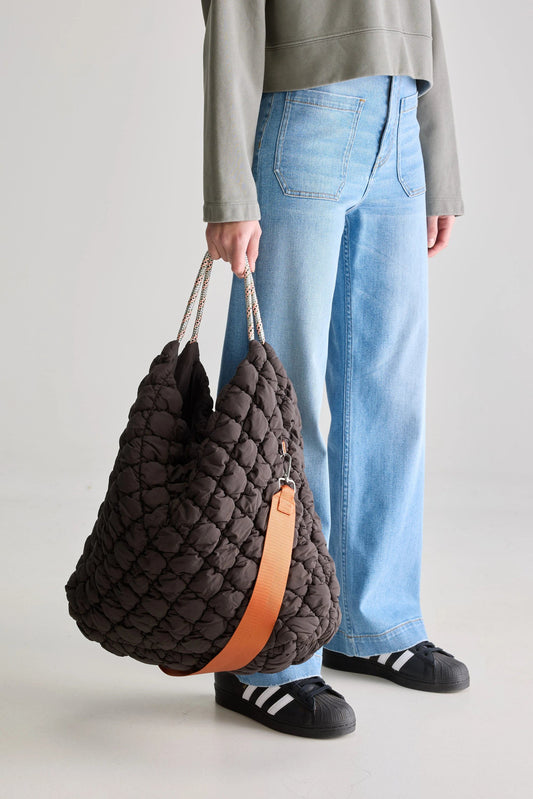 Bellerose | Berlingo Shoulder Bag - Padded Nylon with Rope Handles