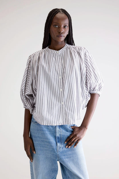 Blouse Ink52 S1107 Stripe-A