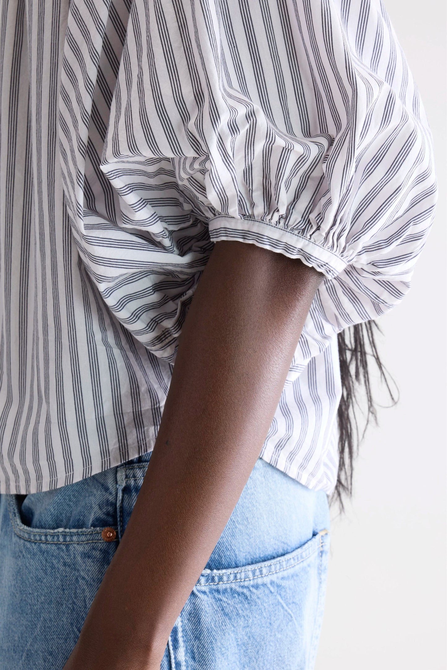 Blouse Ink52 S1107 Stripe-A