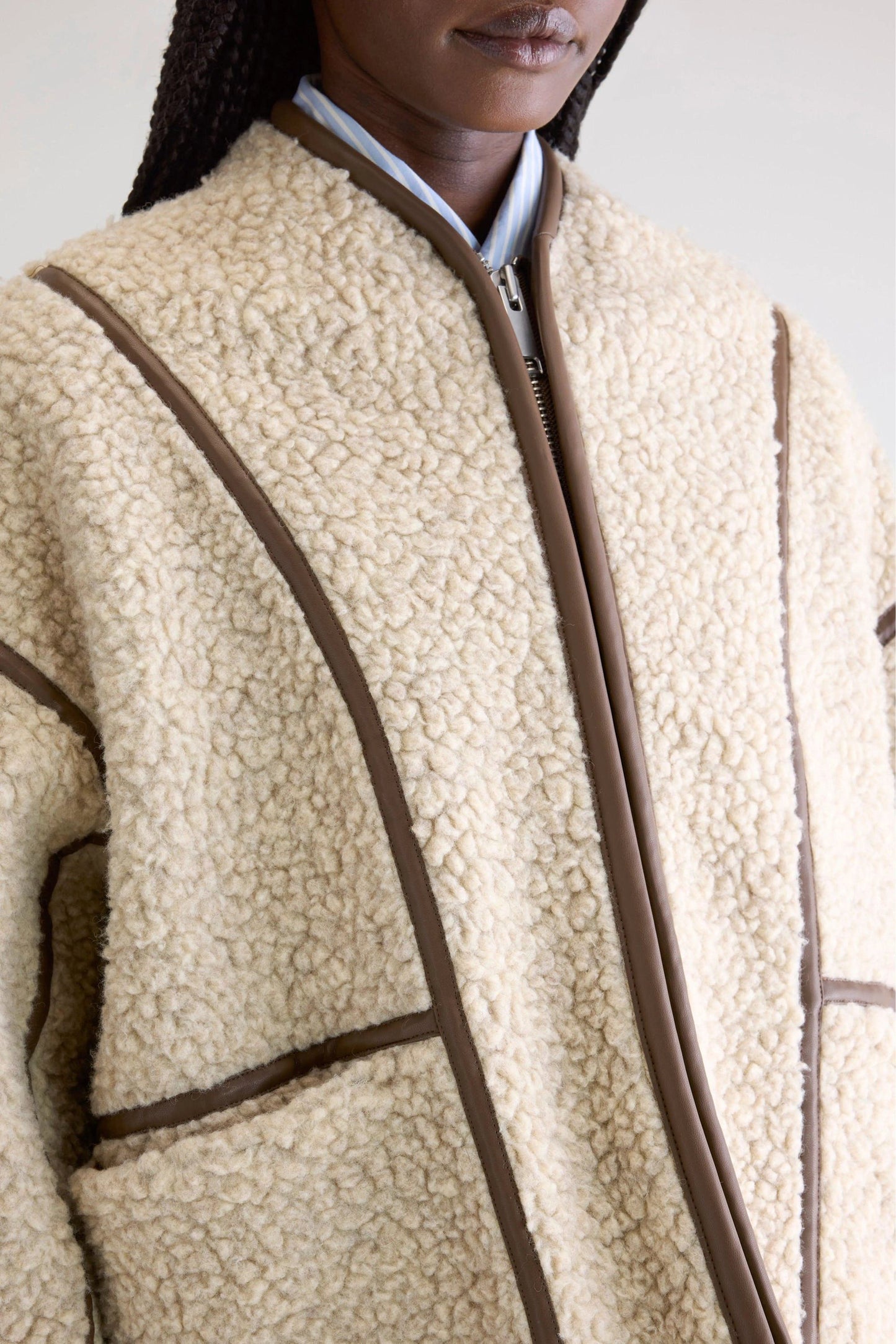 Jacket Jina T1747 Natural