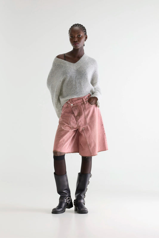 Shorts Pearly D0592 Dusty-Pink