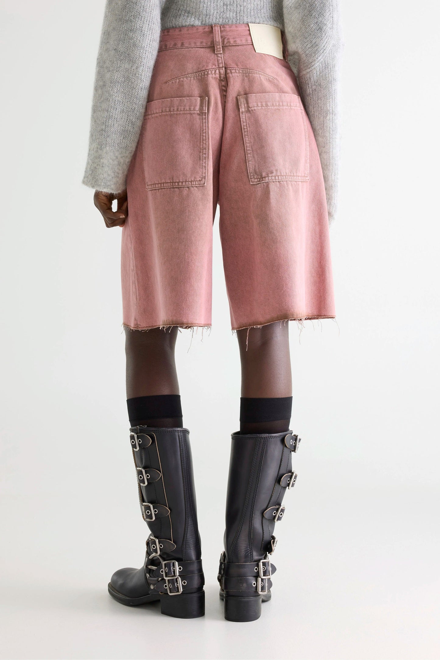 Shorts Pearly D0592 Dusty-Pink