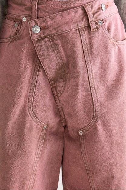 Shorts Pearly D0592 Dusty-Pink