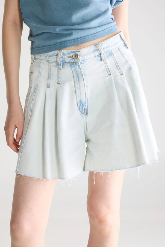 Denim Shorts Presley61 D0599 Ice-Bleach