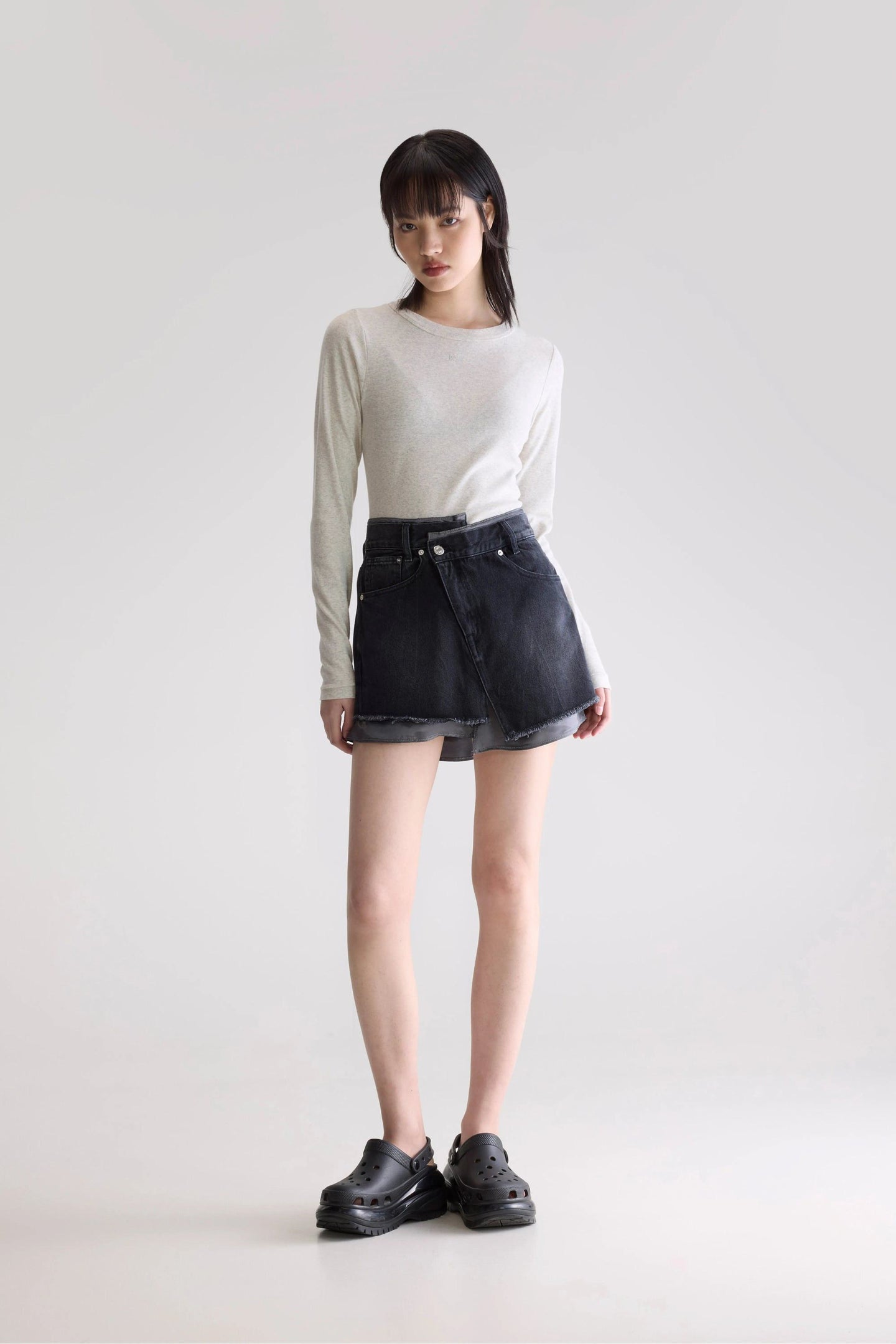 Skirt Prissy D0515 Used-Black