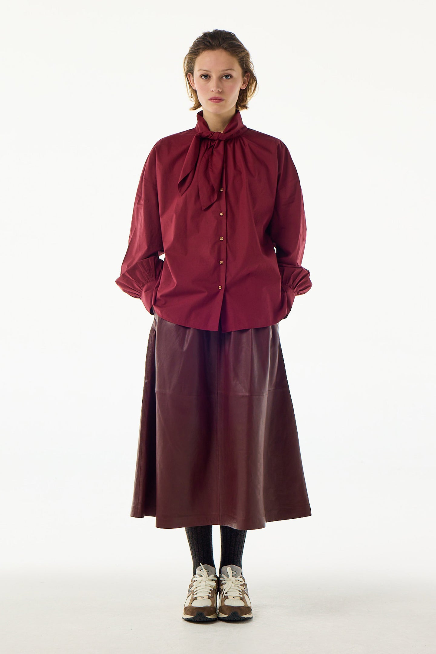 Skirt Claude-ls Burgundy