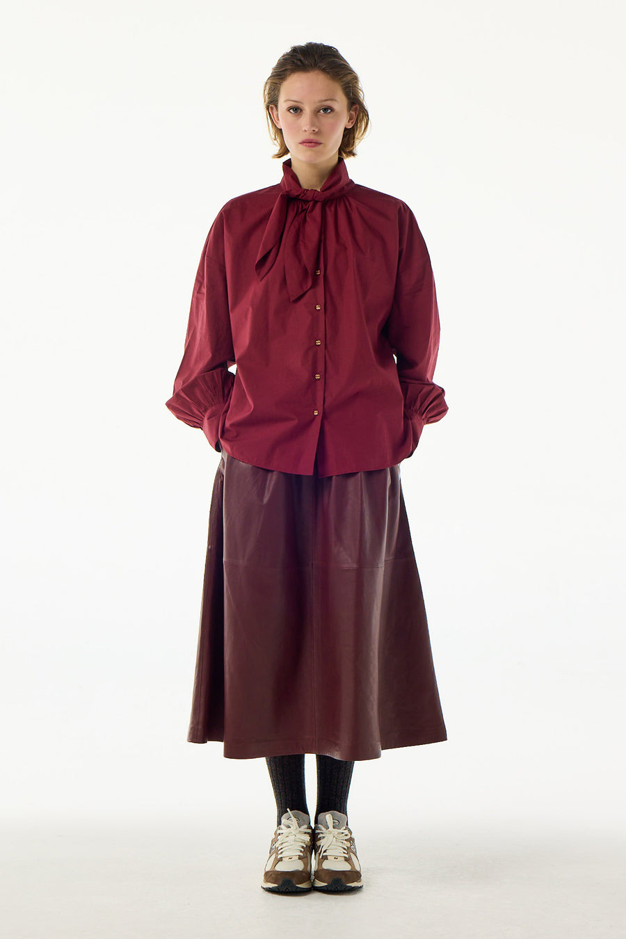 Skirt Claude-ls Burgundy