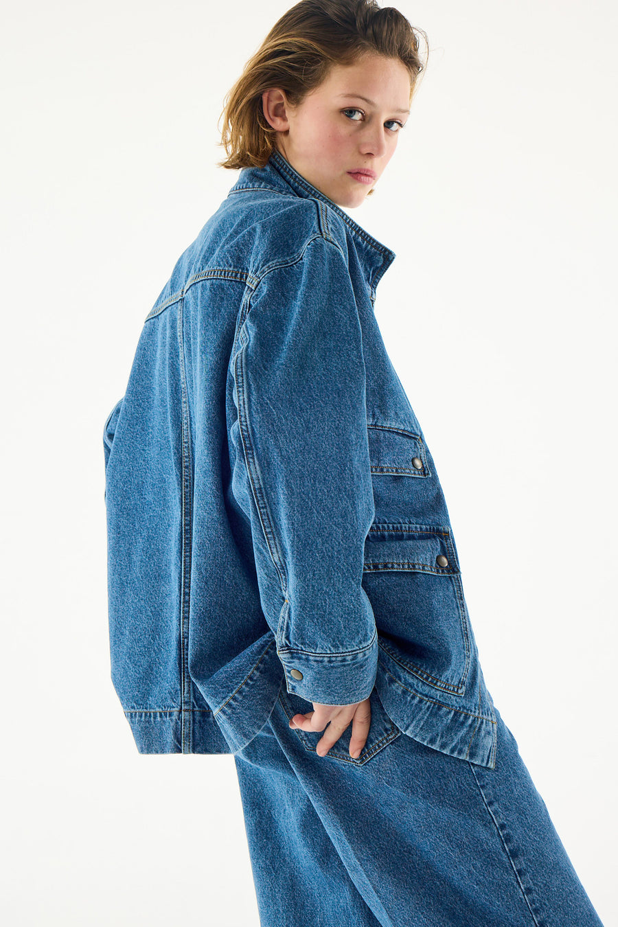 Denim Jacket Colin-lj Light-Jean