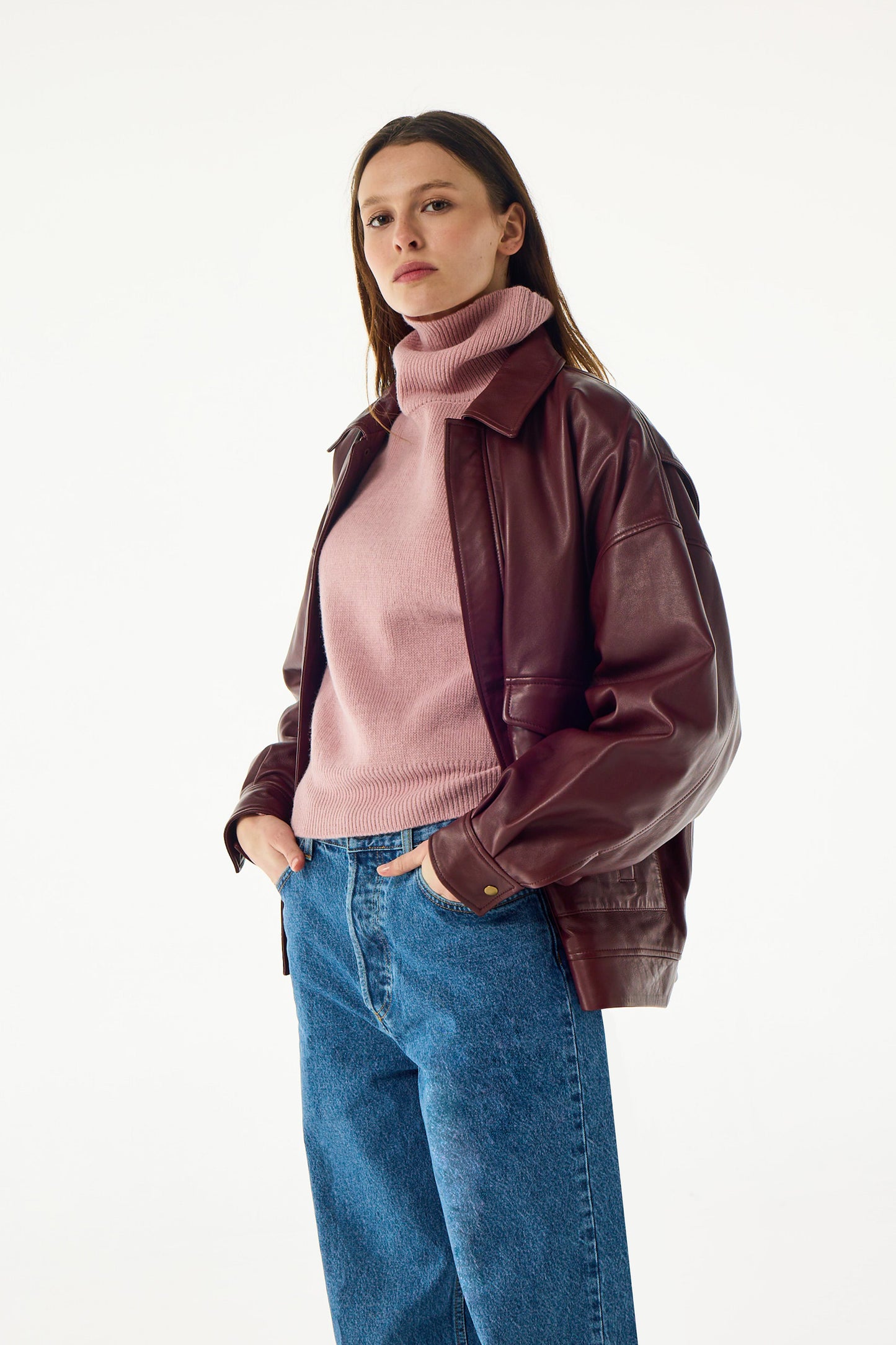 Jacket Edgar-ls Burgundy