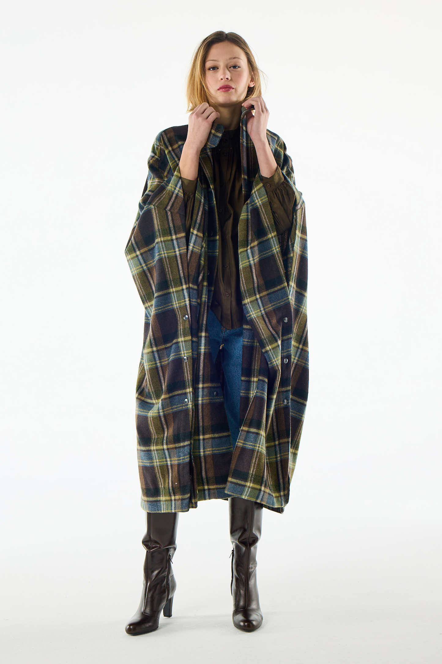 Coat Wilde-mc Multicheck