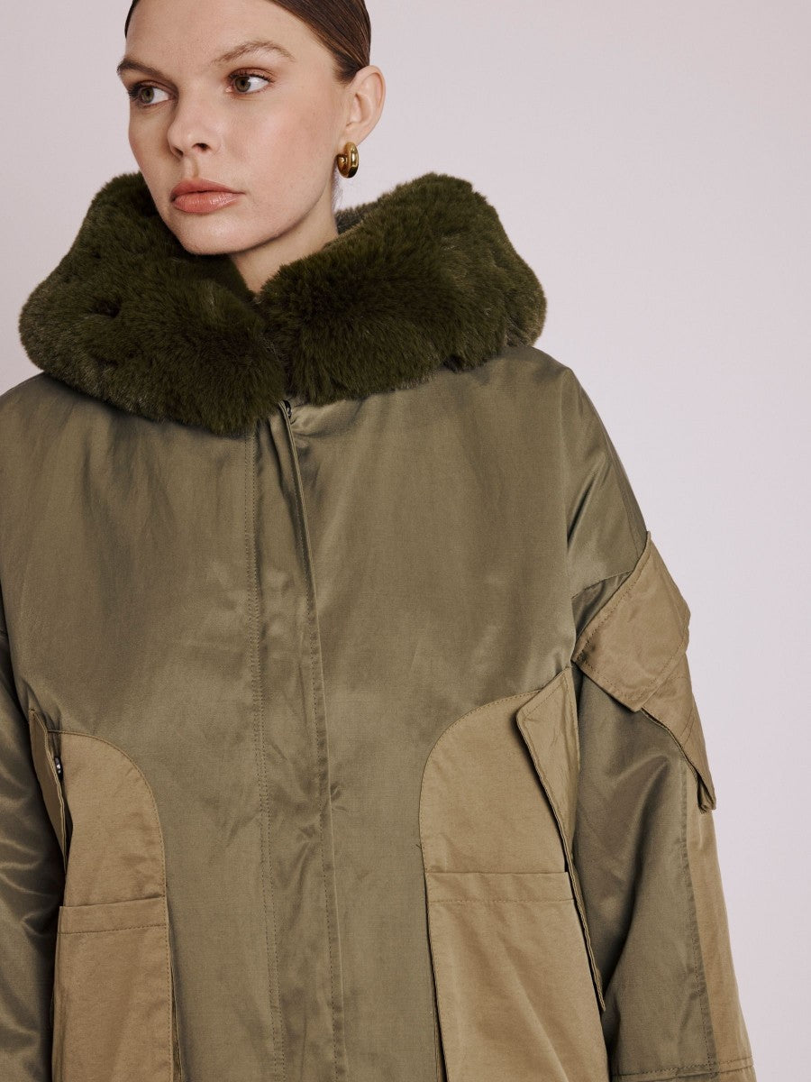 Parka 19marilou6ude Khaki