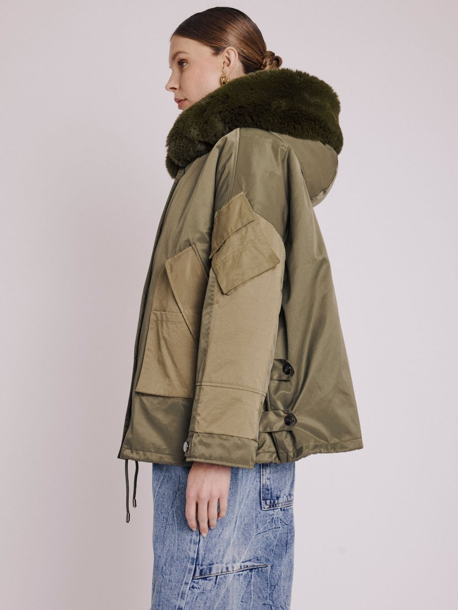 Parka 19marilou6ude Khaki