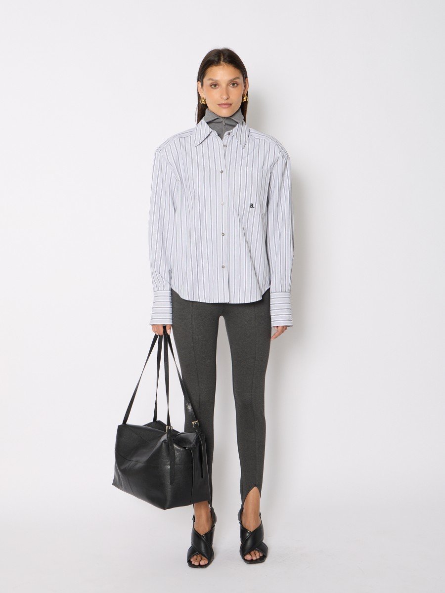 Shirt 21clea Grey-Stripes