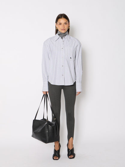 Shirt 21clea Grey-Stripes