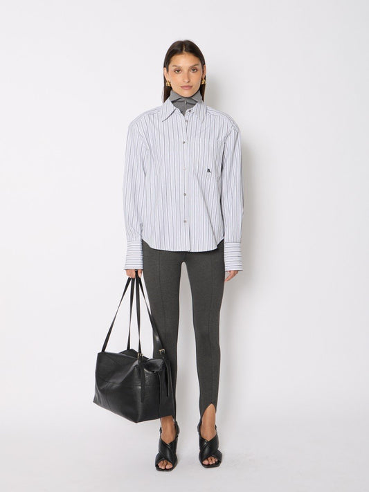 Shirt 21clea Grey-Stripes