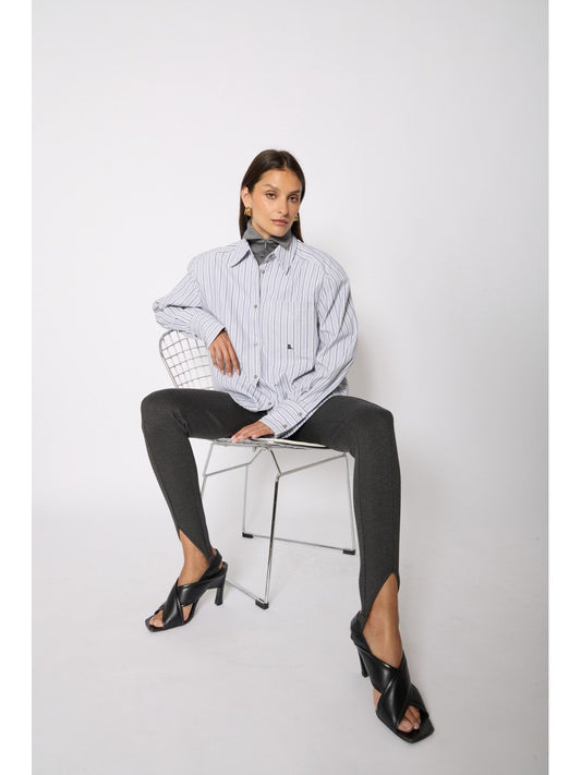 Shirt 21clea Grey-Stripes