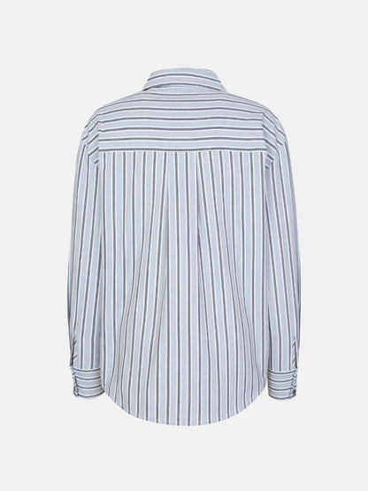 Shirt 21clea Grey-Stripes