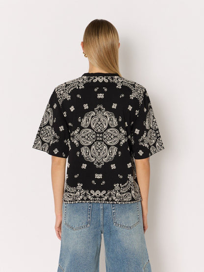 Tshirt 21teebandana Black