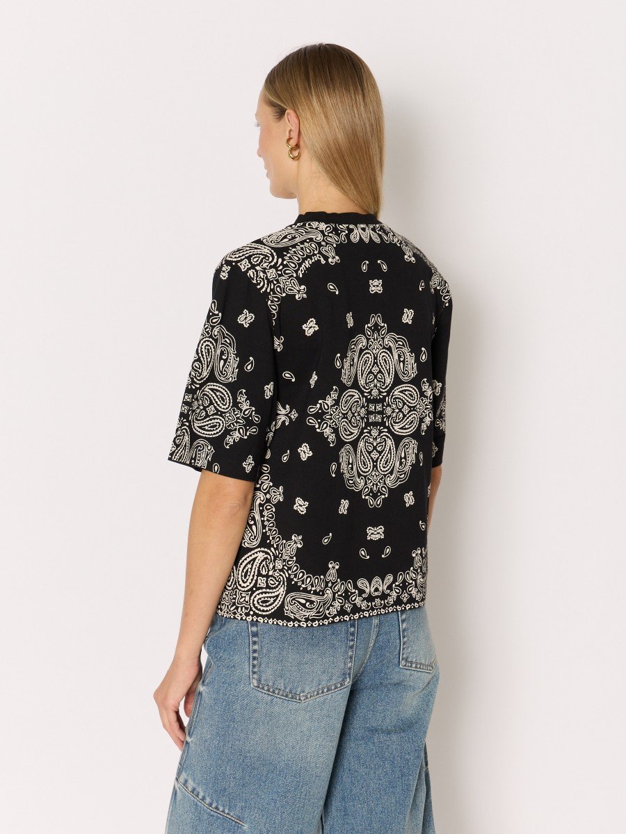 Tshirt 21teebandana Black