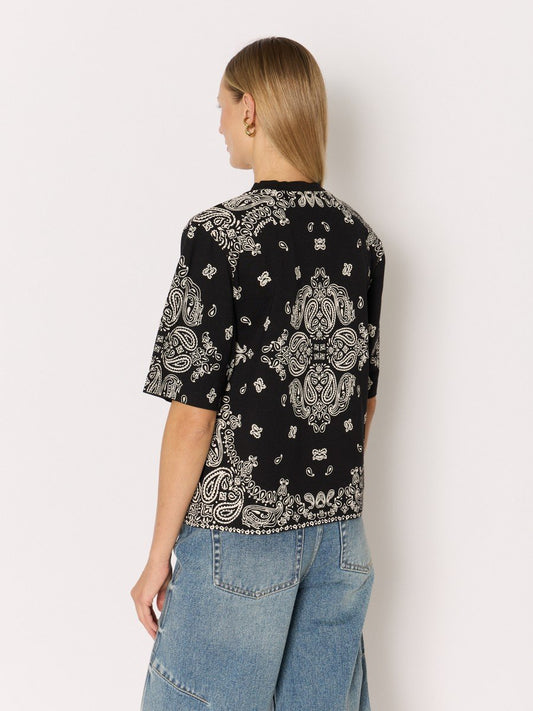 Tshirt 21teebandana Black