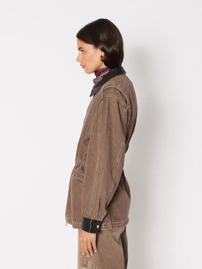 Jacket 21vivienne Brown-Denim