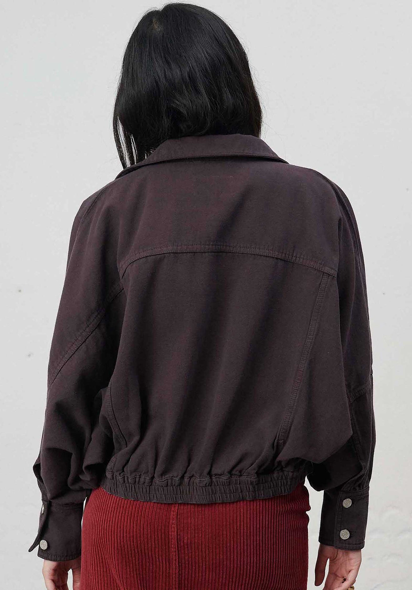 Jacket Bron Canvas Chocolat