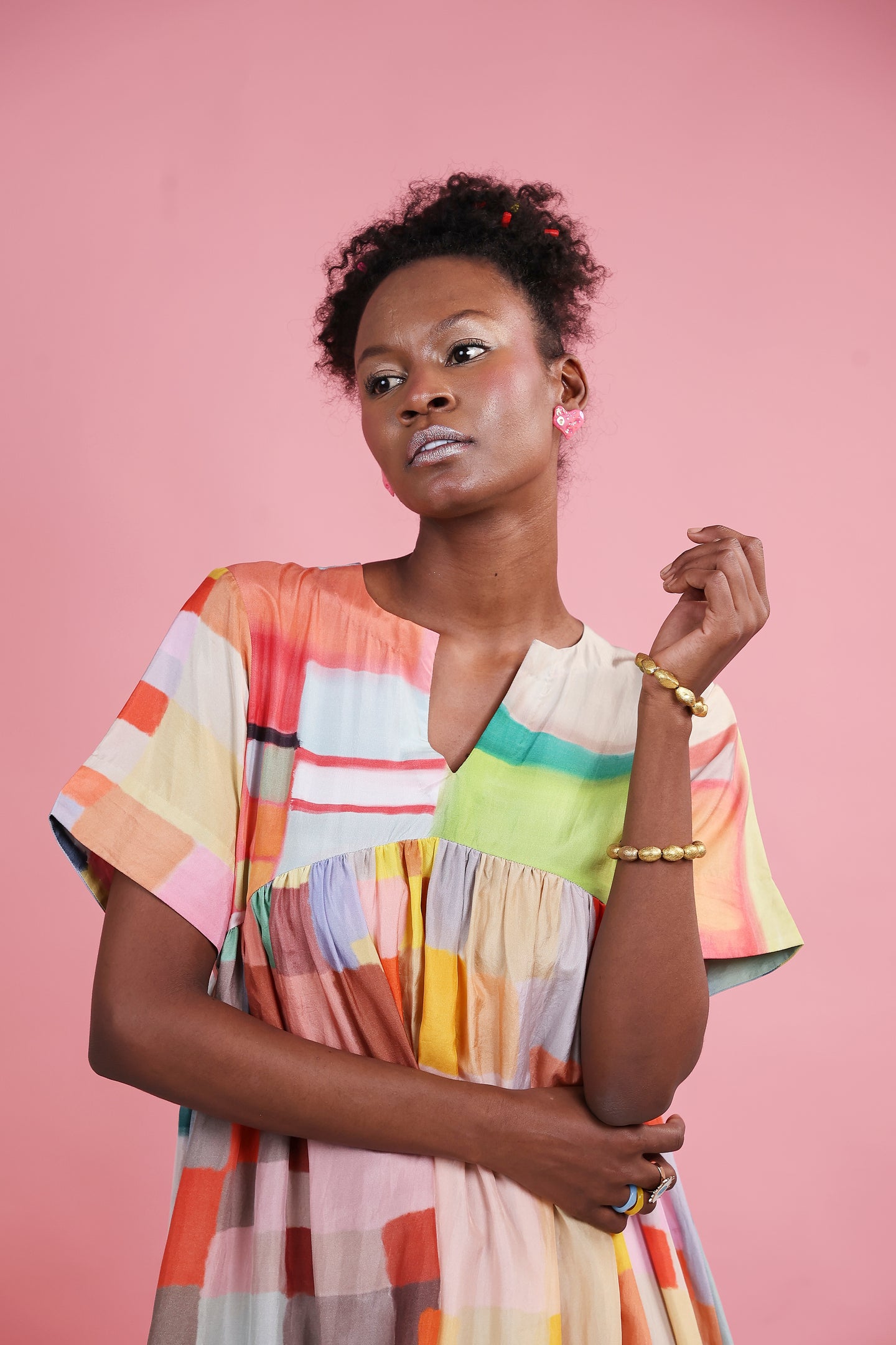 Dress Short Dress Rainbow