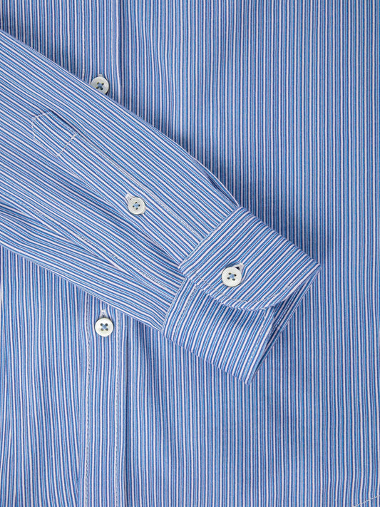 Women's Button-Down Shirt 100% Cotton Poplin - Mint Leaf Candid