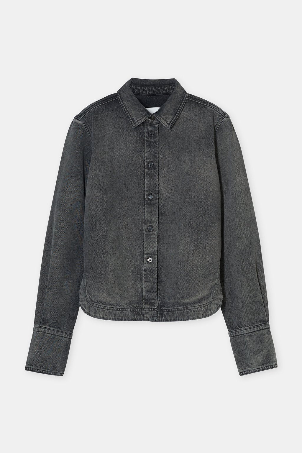 Denim Shirt C94645-12c-4e Dark-Grey