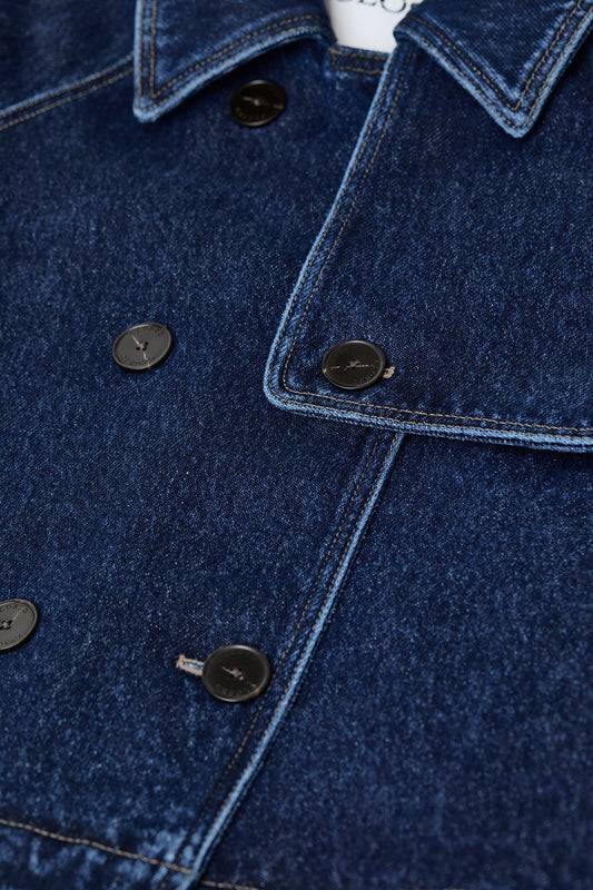Denim Jacket C97133-18l-24 Dark-Blue