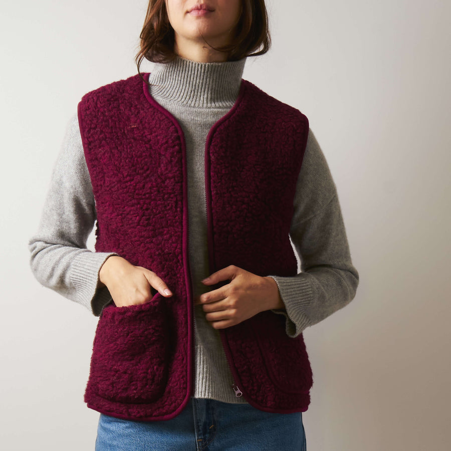 Gilet Pepitko Darkred