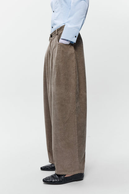 CORDERA-745 CORDUROY BAGGY PANTS-SAGE_03.jpg