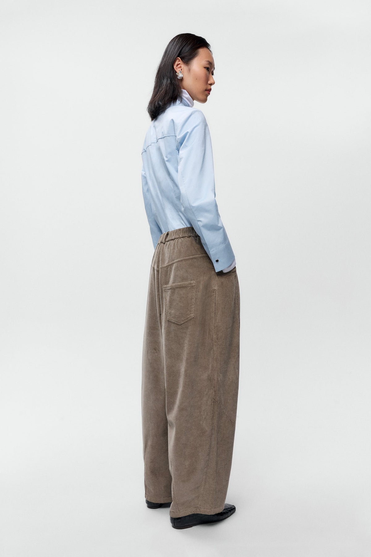 CORDERA-745 CORDUROY BAGGY PANTS-SAGE_04.jpg